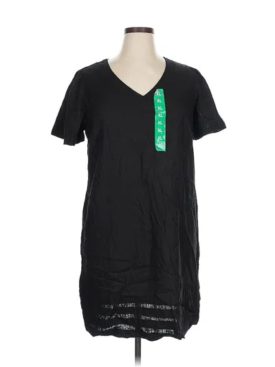 Pre-owned Nicole Miller Casual Dress In Black