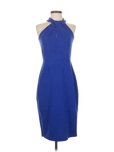 Pre-owned Taylor Cocktail Dress In Blue