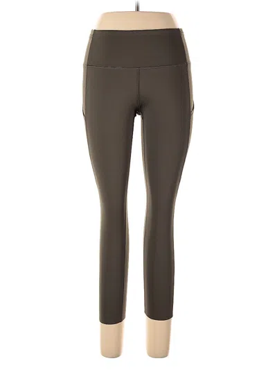 Pre-owned Lululemon Athletica Active Pants In Green