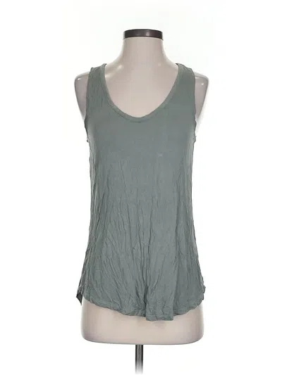 Pre-owned Cotton On Tank Top Green Halter Neckline Tops