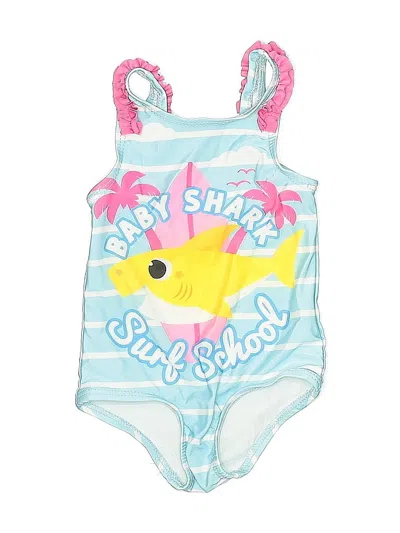 Pre-owned Nickelodeon Babies' One Piece Swimsuit In Blue