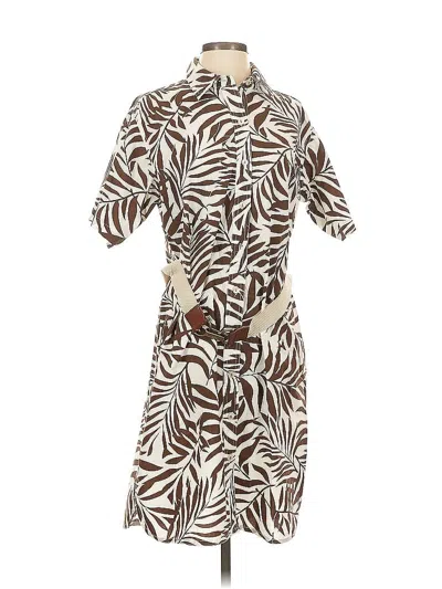 Pre-owned Charter Club Casual Dress In Brown