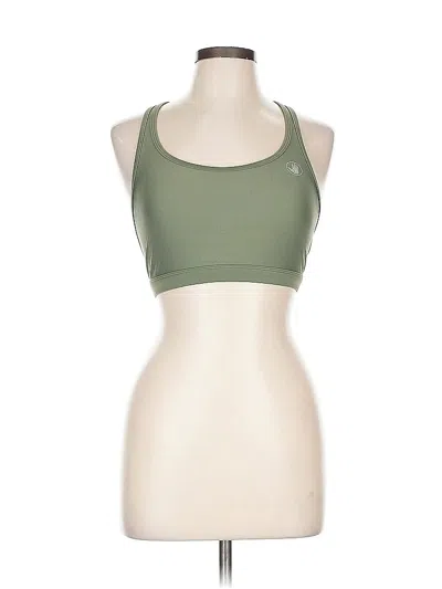 Pre-owned Body Glove Sports Bra In Green