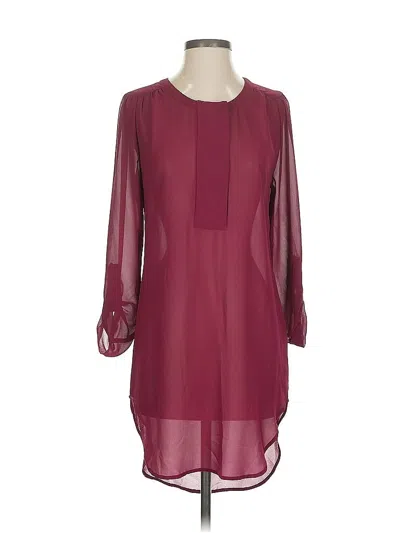 Pre-owned Mossimo Cocktail Dress In Burgundy