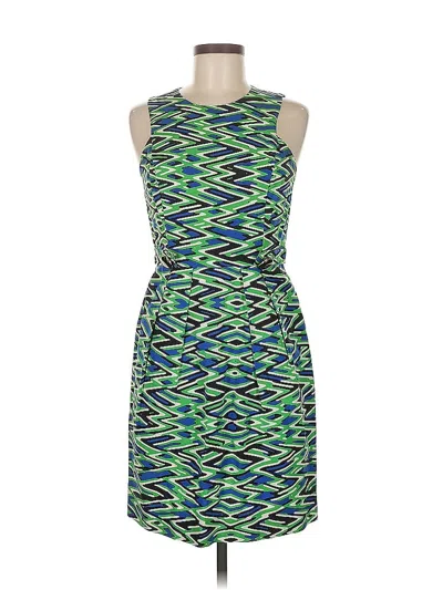 Pre-owned Shoshanna Cocktail Dress In Green