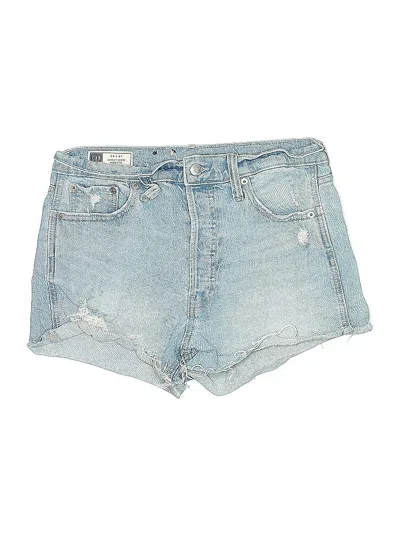 Pre-owned Gap Denim Shorts In Blue