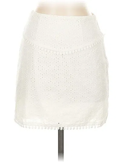 Pre-owned Majorelle Casual Skirt In White