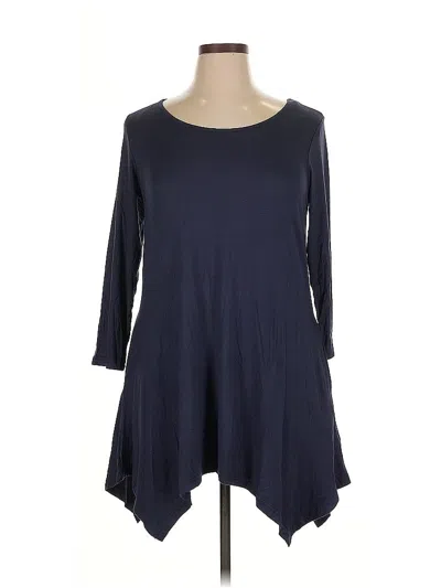 Pre-owned White Mark Casual Dress In Blue