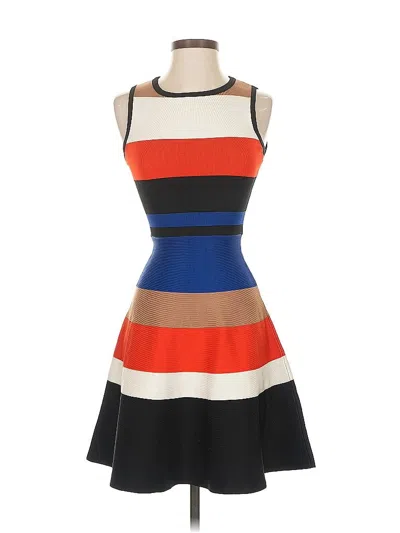 Pre-owned Karen Millen Cocktail Dress In Blue