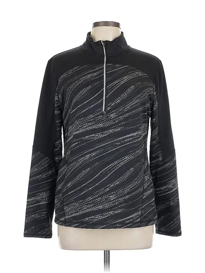 Pre-owned Energy Zone Fleece Jacket In Black