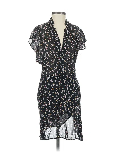 Pre-owned Reformation Casual Dress In Black