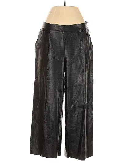 Pre-owned Jason Wu Faux Leather Pants In Black