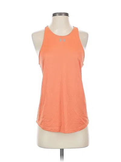 Pre-owned Under Armour Active Tank Top In Orange