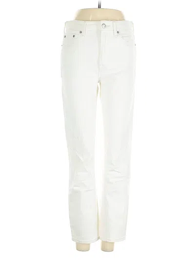 Pre-owned Club Monaco Jeans In White