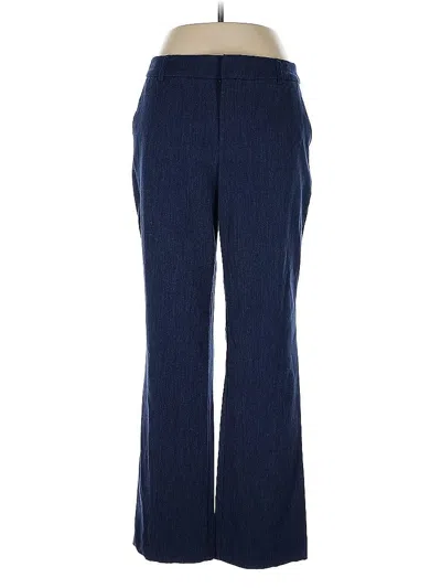 Pre-owned Nine West Dress Pants In Blue