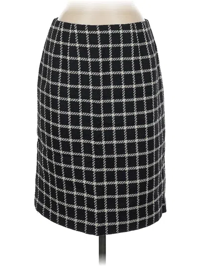 Pre-owned Talbots Formal Skirt In Black