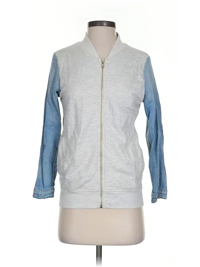 Pre-owned Nsf Cardigan Sweater In Silver