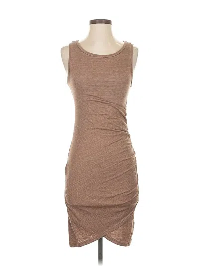 Pre-owned Leith Casual Dress In Brown