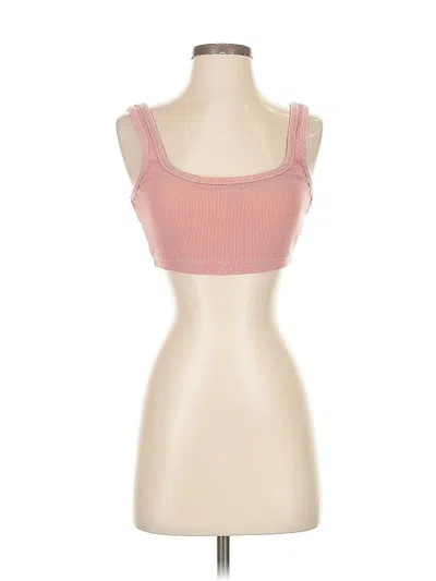 Pre-owned Zara Sports Bra In Pink
