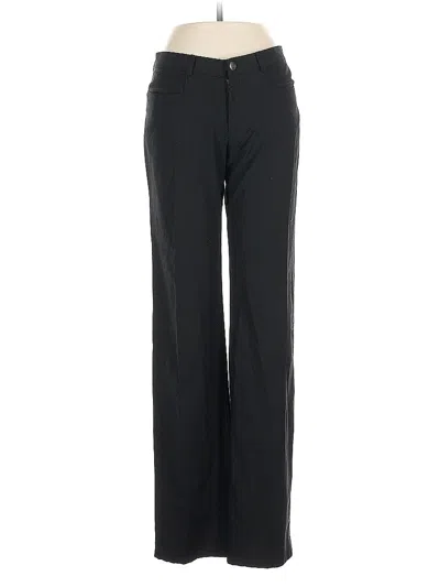 Pre-owned Darylk-189 Wool Pants In Black