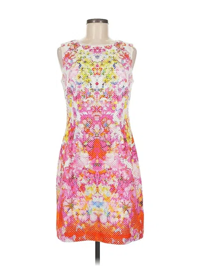 Pre-owned Elie Tahari Cocktail Dress In Pink