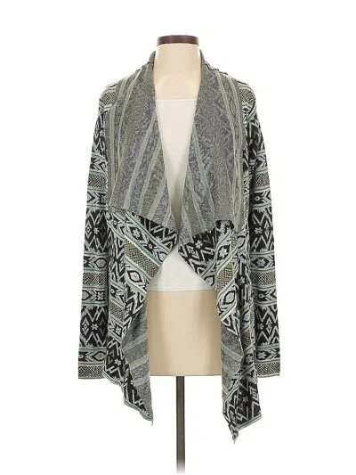Pre-owned Billabong Cardigan Sweater In Gray