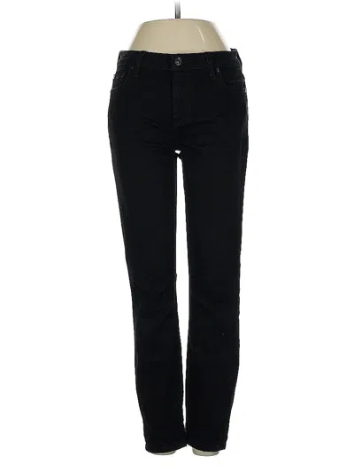 Pre-owned 7 For All Mankind Jeans In Black