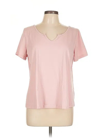 Pre-owned Unbranded Short Sleeve T-shirt In Pink