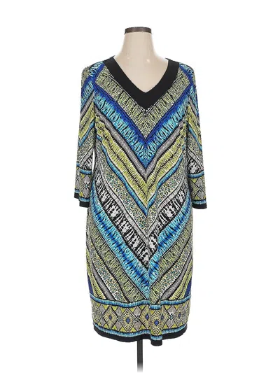 Pre-owned Chico's Casual Dress In Blue