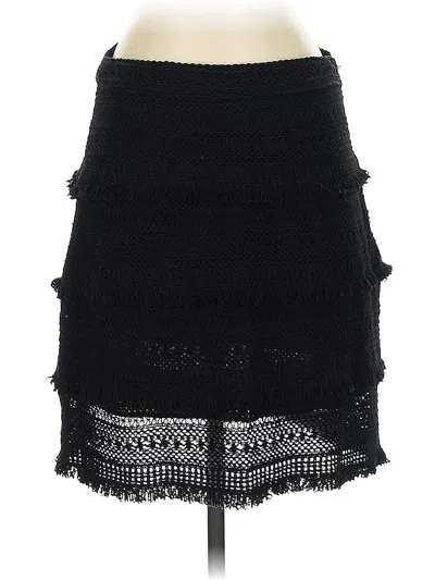 Pre-owned Joie Casual Skirt In Black