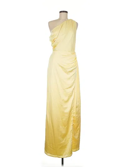 Pre-owned Show Me Your Mumu Cocktail Dress In Yellow