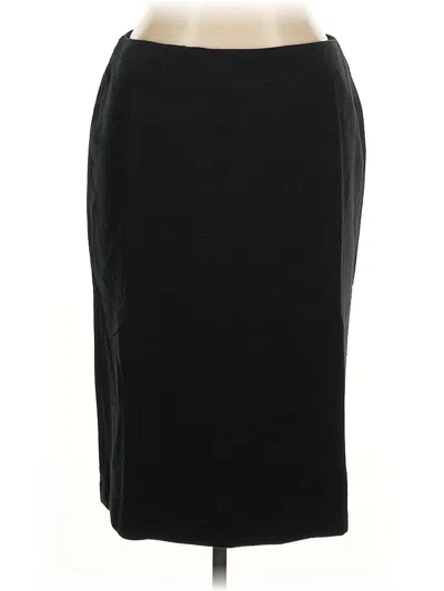 Pre-owned Newport News Formal Skirt In Black