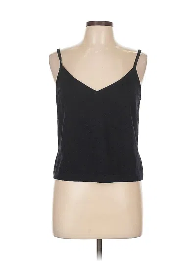 Pre-owned St. John By Marie Gray Tank Top Black Strapless Neckline Tops