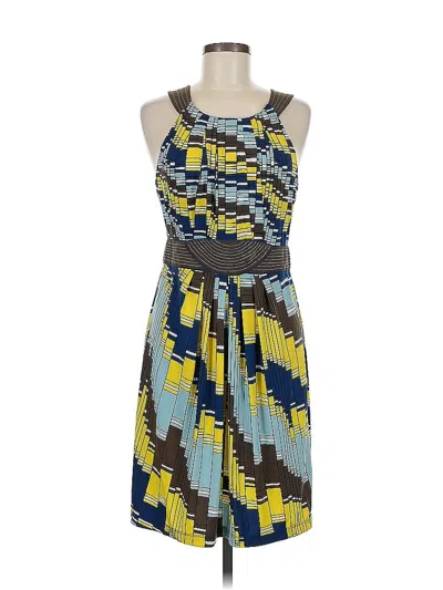 Pre-owned Bcbgmaxazria Casual Dress In Blue