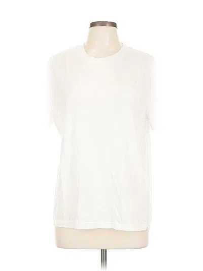 Pre-owned Gap Short Sleeve T-shirt In White