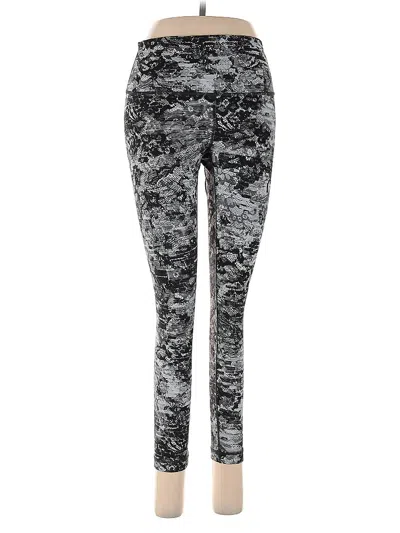 Pre-owned Lululemon Athletica Active Pants In Black