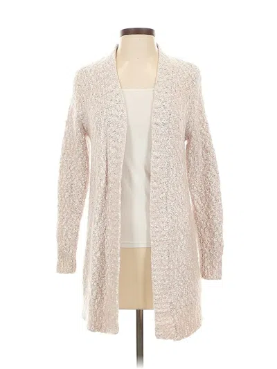 Pre-owned Symple Nyc Cardigan Sweater In White