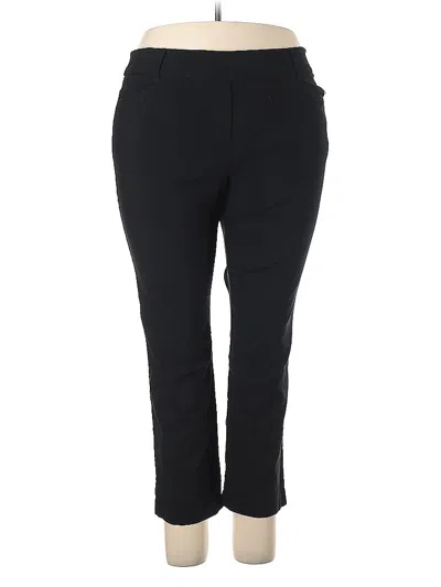 Pre-owned Prescott New York Active Pants In Black
