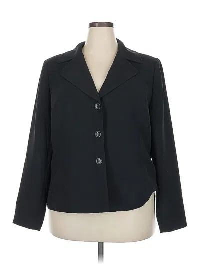 Pre-owned Kate Hill Blazer Jacket In Black