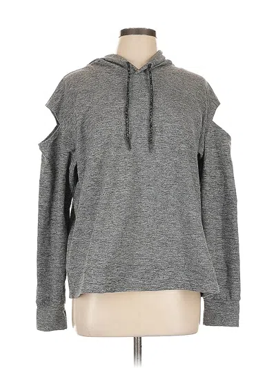 Pre-owned Live Well Active Pullover Hoodie In Gray