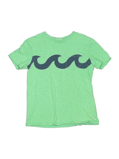 Pre-owned Gap Kids' Short Sleeve Top Green Tops