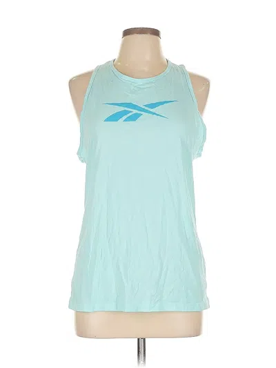 Pre-owned Reebok Active Tank Top In Blue