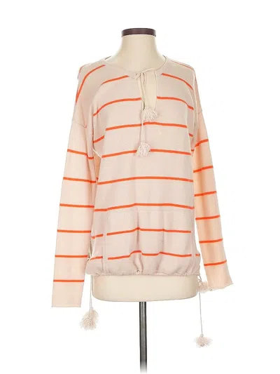 Pre-owned Autumn Cashmere Cashmere Pullover Sweater In Orange