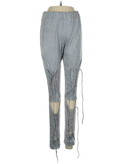 Pre-owned Junie Track Pants In Gray