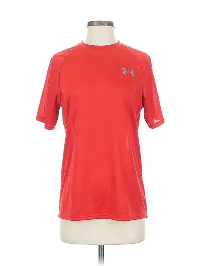 Pre-owned Under Armour Active T-shirt In Red