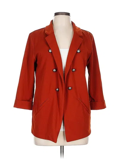 Pre-owned Maurices Coat In Orange