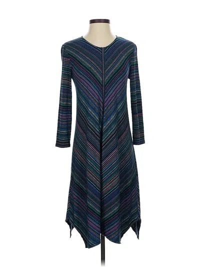Pre-owned Bcbgmaxazria Casual Dress In Blue