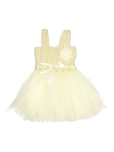 Pre-owned Assorted Brands Babies' Dress In Yellow