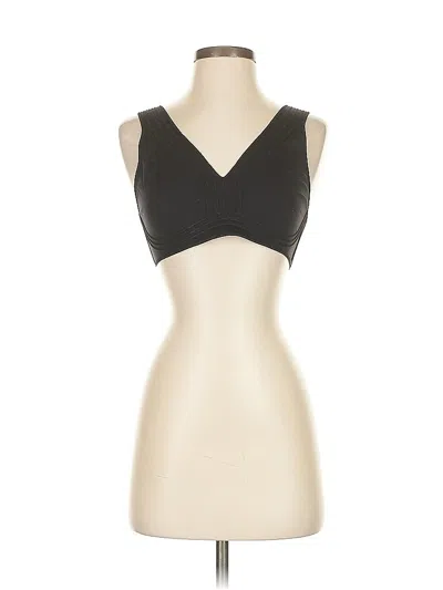 Pre-owned Lululemon Athletica Tank Top Black V Neck Tops