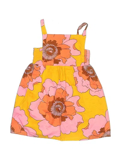 Pre-owned Baby Gap Kids' Dress In Yellow